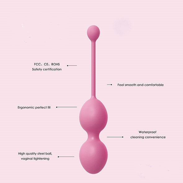 Femme Advanced kegeltrainingsset van De Paarse Keizerin op witte achtergrond, complete set voor gevorderde spiertraining