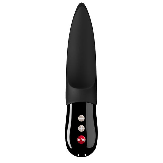 Zijaanzicht van de Volta met ergonomische contouren en gladde afwerking