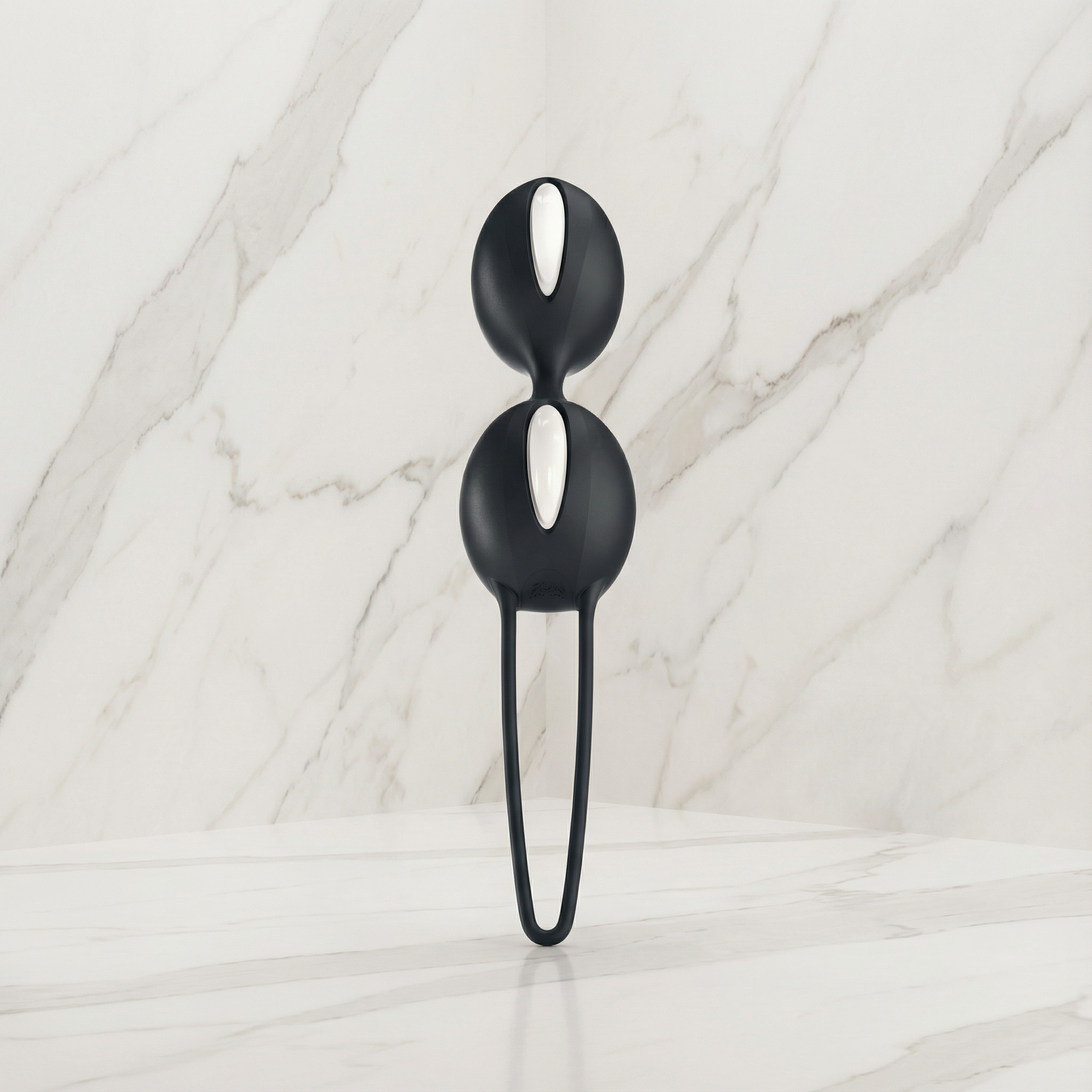 Fun Factory Smartballs bekkenbodemtrainer in roze op witte achtergrond