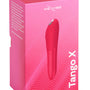 We-Vibe Tango X blauw met USB-oplaadkabel en accessoires